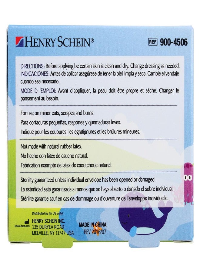 Henry Schein Adhesive Spot Bandages – 7/8" Round, Animal Print – Box of 100 Sterile Plastic Bandages – Flexible, Breathable & Individually Wrapped - Image 3